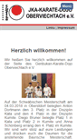 Mobile Screenshot of karate-oberviechtach.de